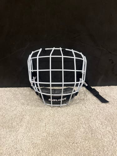 Bauer Full Cage Profile II Facemask | Small | White