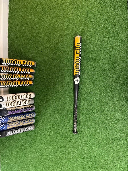 2022 DeMarini Windy City WCS-22 Bat 34/32 (Black/Yellow)
