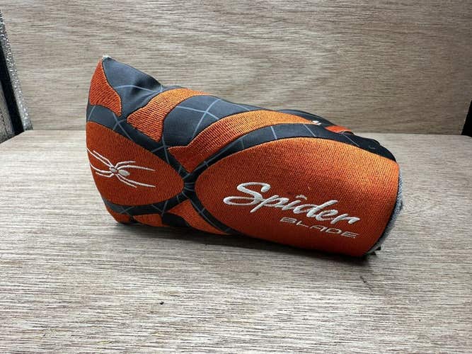 Taylormade Spider Blade Putter Cover Black And Red