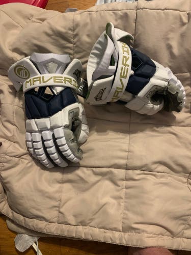 Used  Maverik 13" Max Lacrosse Gloves