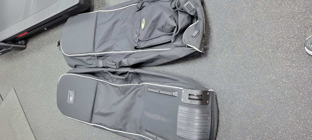 Used Bag Boy Wheeled Soft Case Wheeled Golf Travel Bags