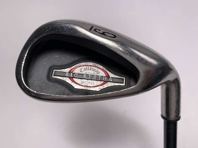 Callaway 2002 Big Bertha Single 9 Iron RCH 75i Regular Graphite Mens RH