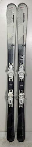 Used Women's Elan 158cm Snow Skis With EL 7.5 Bindings (SY1781)