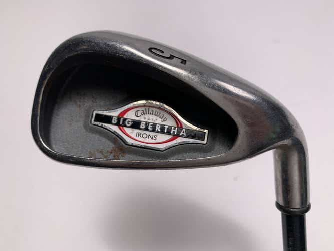 Callaway 2002 Big Bertha Single 5 Iron RCH 75i Light Graphite Mens RH