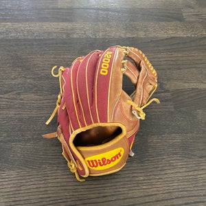 Used Right Hand Throw 11.75" A2000 Baseball Glove