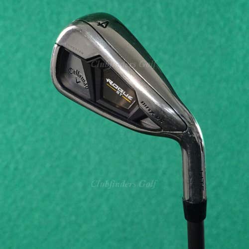 Callaway Rogue ST MAX OS LITE Single 4 Iron Cypher Fifty 5.0 Graphite Seniors