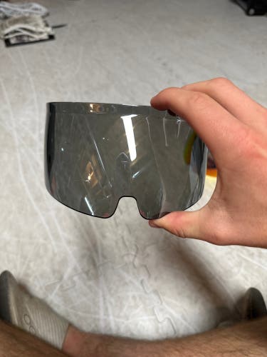 Shoc chrome visor