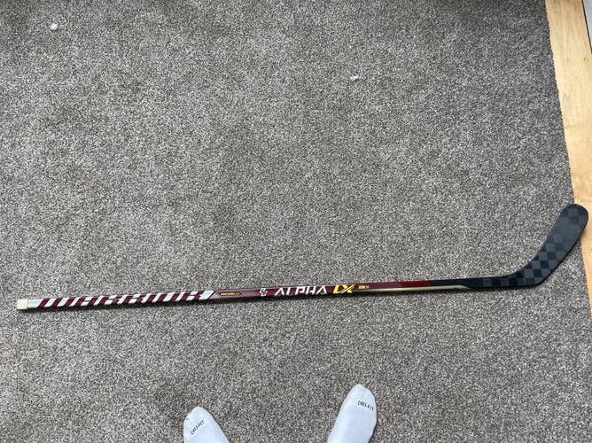 WARRIOR ALPHA LX PRO GRIP LH HOCKEY STICK 80 FLEX P92 NCAA BC NEW CUSTOM KUNTAR(11204)