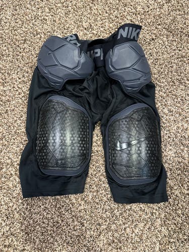 3 in 1 deal Nike Girdle Size Large Nike Padded Undershirt Under Armor Chin Strap