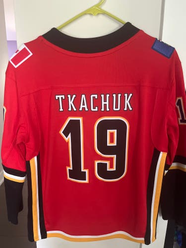 Youth Calgary Flames Tkachuk Jersey