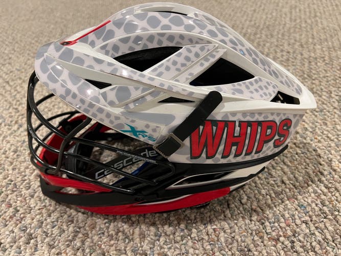 PLL Game Used Cascade XRS Helmet Whips