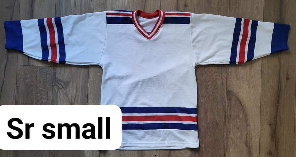 White Used Small Adult Unisex Jersey