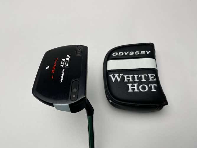 Odyssey White Hot Versa Three T S Putter 33" Stroke Lab Mens RH HC