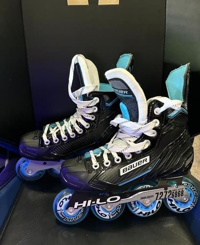 New Bauer RSX Inline Skates Regular Width Size 4