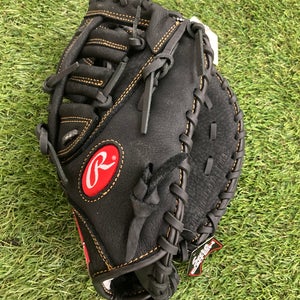 Black New Kid Pitch (9YO-13YO) Rawlings Renegade Right Hand Throw First Base Baseball Glove 11.5"