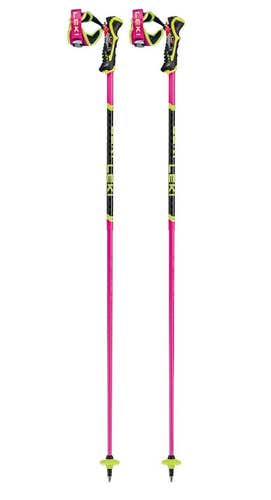 New Pink 50in (125cm) Leki Racing Venom SL Ski Poles (SY1715)