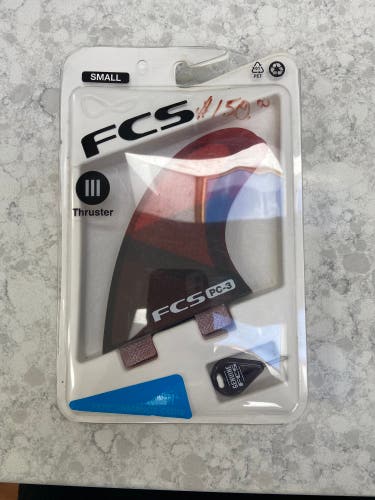 FCS PC3 Thrusters Small Surfboard Fins