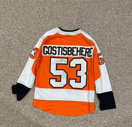 Shayne Gostisbehere Autographed Philadelphia Flyers Fanatics Jersey