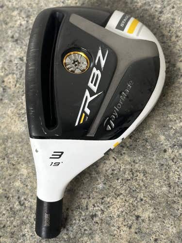 TaylorMade RBZ RocketBallz Stage 2 Rescue 3-Hybrid 3H 19* LEFT Hand Head Only LH