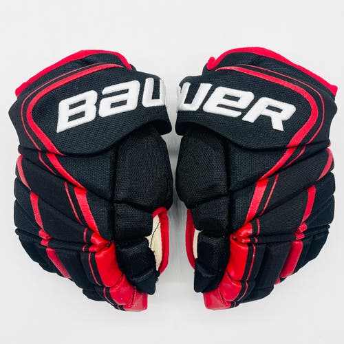 Like New Bauer Vapor 1X Lite Hockey Gloves-13"-Digital Palm Overlay-Custom Shortened Cuff