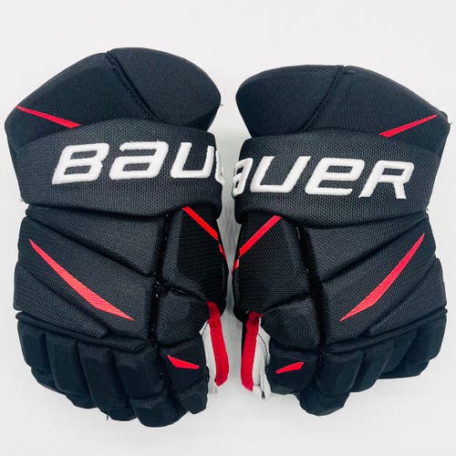 Bauer Vapor 2X Pro Hockey Gloves-15"-Single Layer Grey Clarino Palms