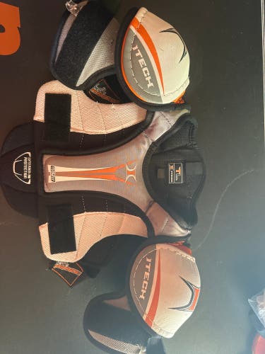 Used Small Itech  255TL Shoulder Pads