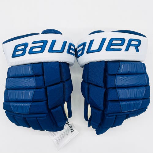New Patrick Kane TOR Bauer Pro Series Hockey Gloves-14"-Zero Cuff