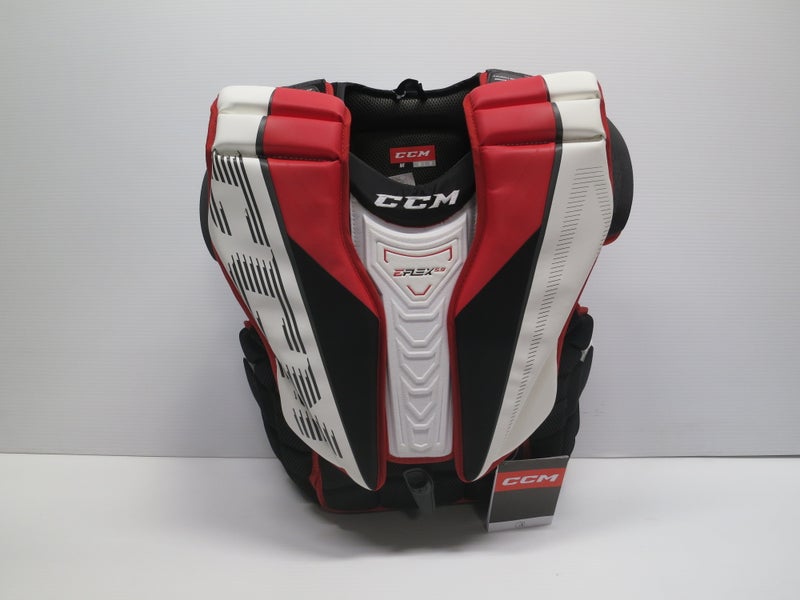 New INT Medium CCM Eflex 5.9 Goalie Chest Protector & Arm Protectors