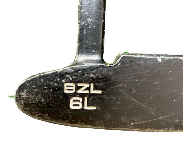 Allied BZL Black Zipline 6L Blade Putter 34" Steel W/Label Good Vintage Grip LH