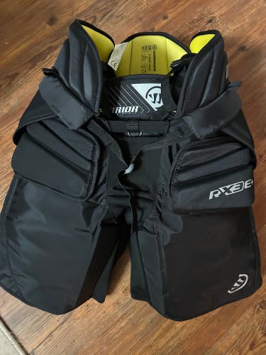 Used XL Warrior Ritual x3 E+ Hockey Goalie Pants