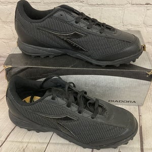 Diadora 147746 80013 Referee FT Men's Soccer Shoes Black US Size 6.5