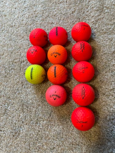 Callaway Colored Golf Balls
