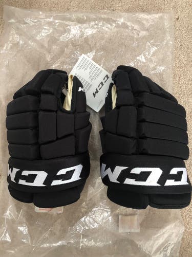 New CCM Pro Stock 4-Roll Gloves HG4RPP Size 14”