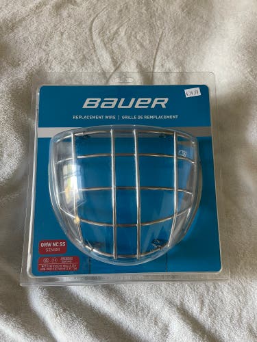 ** NEW** Bauer Sr. Straight Bar Replacement Mask