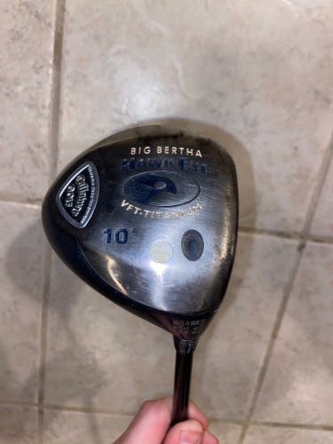 Callaway Big Bertha Hawkeye VFT Titanium Driver 10* With Firm Graphite Shaft