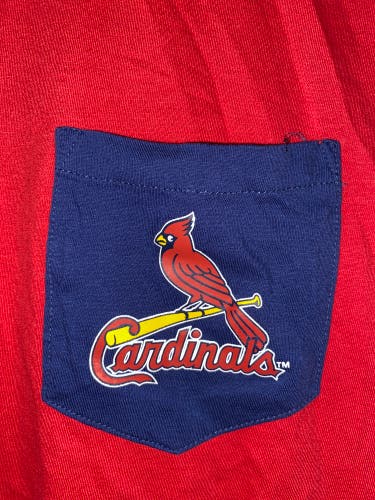 Red New Adult Unisex  Shirt ( official SL Cardinals Fan ) Brand