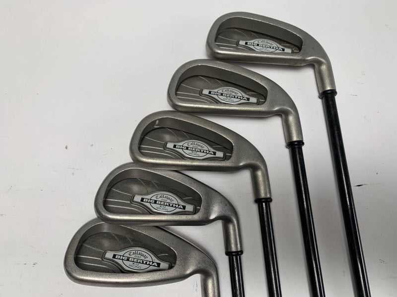 Callaway X-12 Iron Set 4-9 (No 8) RCH 96 Regular Graphite Mens RH