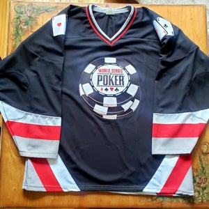 World Series of Poker Hockey Jersey - Customization Included