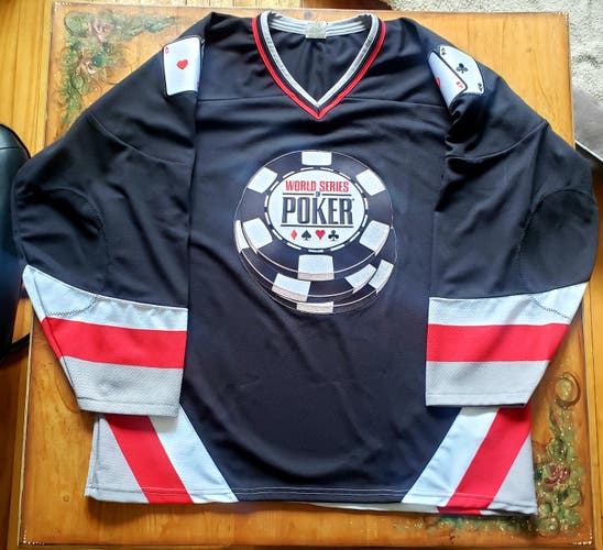 World Series of Poker Hockey Jersey - Customization Included