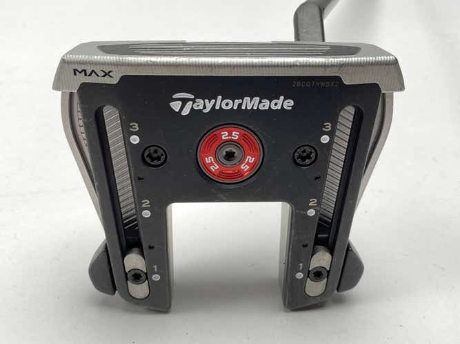 TaylorMade Spider GT Max Small Slant Putter 35" SuperStroke Pistol GTR 1.0 RH