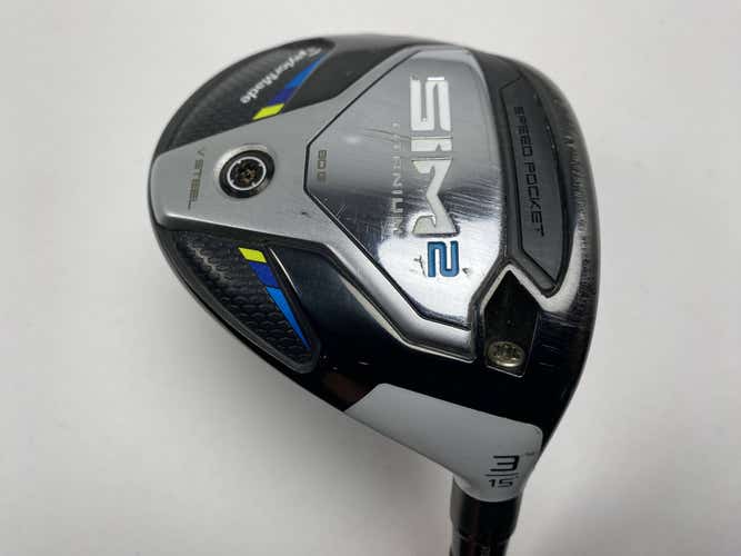 Taylormade SIM2 Titanium 3 Fairway Wood 15* Tour AD DI-7x Extra Stiff RH