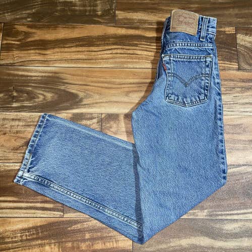 Vintage Levis 550 Jeans Relaxed Fit Slim Jr Youth / Women’s Size 11 Denim Pants