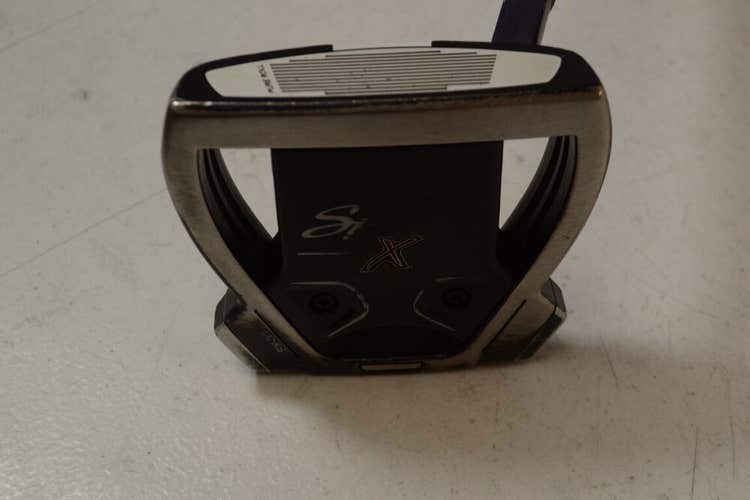 TaylorMade Spider X Navy Small Slant 35" Putter Right KBS CT Tour Steel # 174895