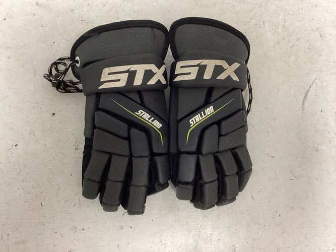 Used Stx Stallion 200 Sm Junior Lacrosse Gloves