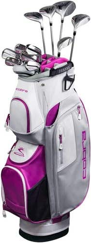 Cobra Golf Fly-XL Womens Complete Package Golf Set Plum Graphite Right Hand NEW