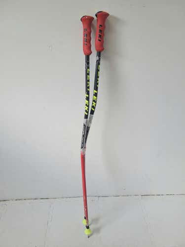 Used Leki Super G 105 Cm 42 In Men's Downhill Ski Poles
