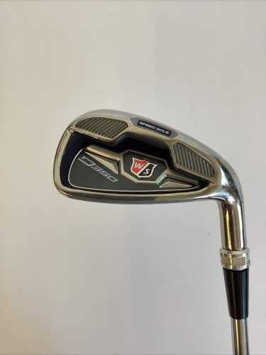 Wilson D350 Single 7 Iron Fitting Club With KBS Tour 105 Stiff Steel Shaft 2* Up