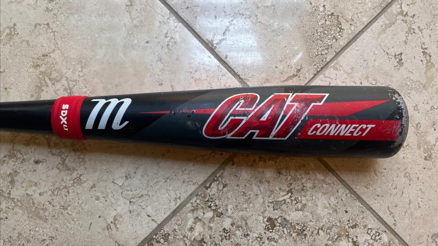 Used 2023 Marucci CAT Connect USA USABat Certified Bat (-11) Hybrid 17 oz 28"