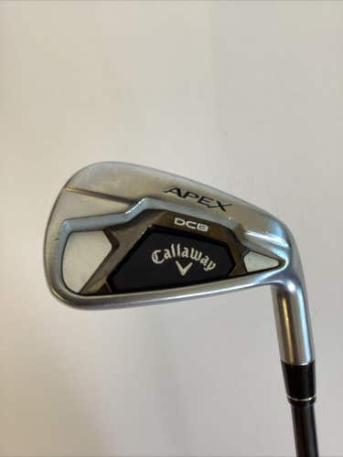 Callaway ApexDCB Forged Single 7 Iron With  Recoil Dart F2 Senior Graphite Shaft