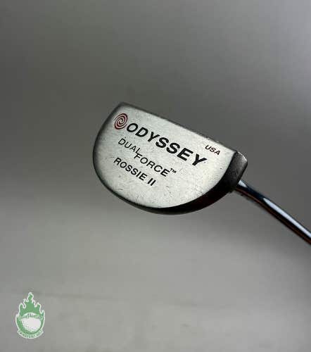 Used Odyssey Dual Force Rossie II 35" Putter Steel Golf Club